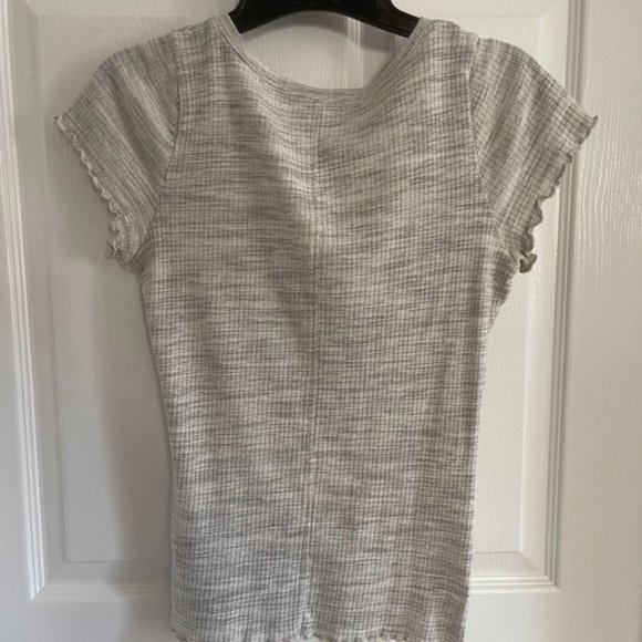 Hollister fitted lightweight Waffle Knit Top - Picture 4 of 4